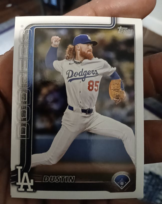 2025 Topps Update #US85 Dustin May — front