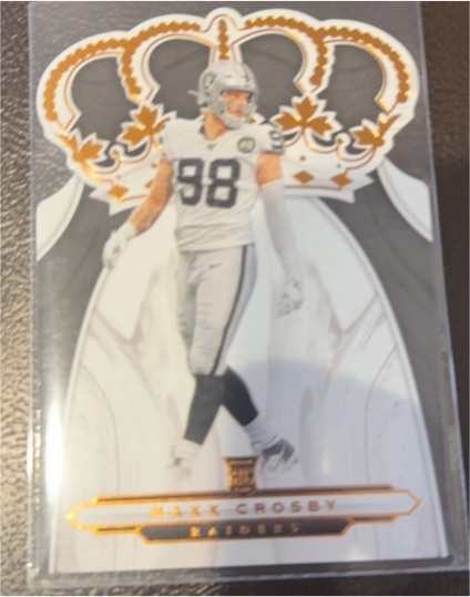 2019 Panini Chronicles Crown Royale #CR-21 Maxx Crosby — front