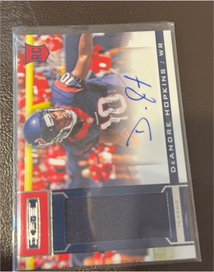 2013 Panini Rookies and Stars #205 DeAndre Hopkins — front