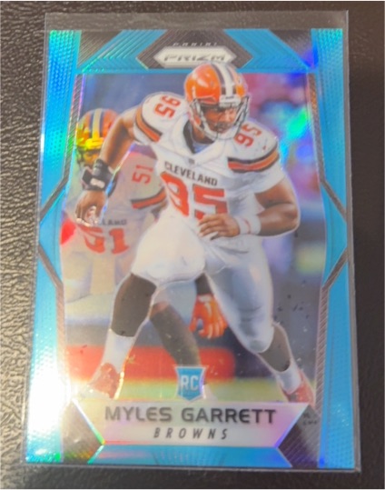 2017 Panini Prizm #242 Myles Garrett — front
