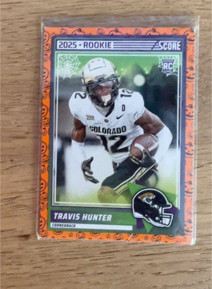 2025 Score #20 Travis Hunter — front