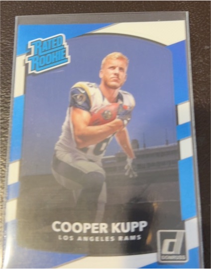 2017 Donruss #329 Cooper Kupp Rated Rookie — front