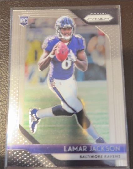 2018 Panini Prizm #212 Lamar Jackson — front