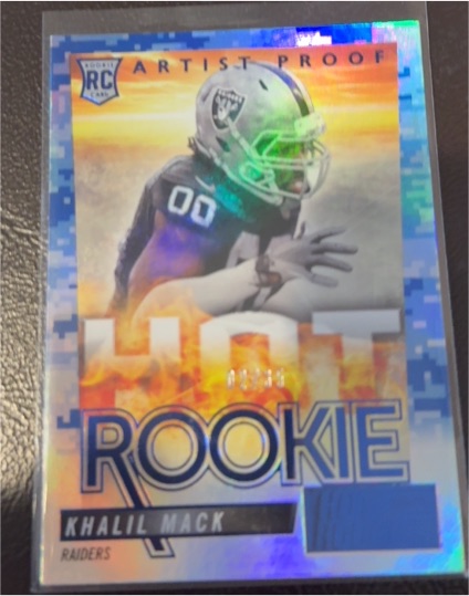 2014 Panini Score Hot Rookies #HR50 Khalil Mack — front