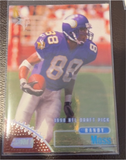 1998 Topps Stadium Club #189 Randy Moss — front