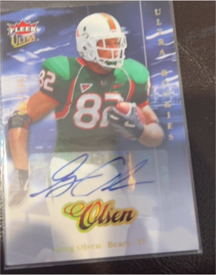 2007 Fleer Ultra Rookies #223 Greg Olsen — front