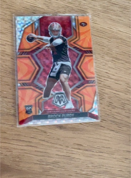 2022 Panini Mosaic #367 Brock Purdy — front