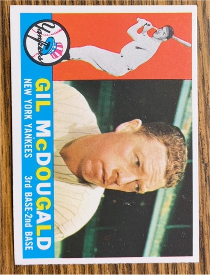 1960 Topps #247 Gil McDougald — front