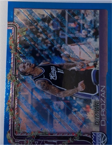 2025-26 Topps Holiday #H129 DeMar DeRozan — front