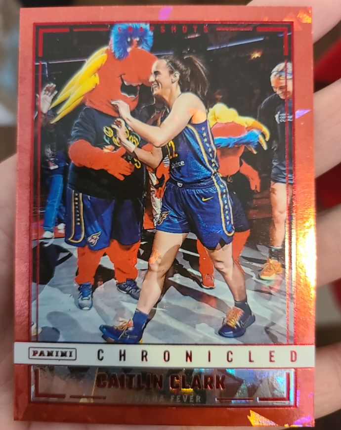 2025 Panini Chronicled Snapshots #92 Caitlin Clark — front