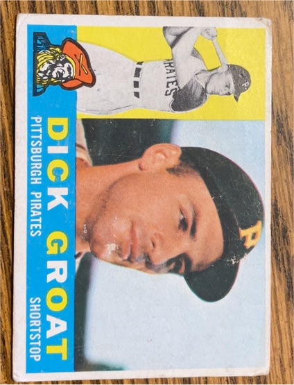 1960 Topps #258 Dick Groat — front