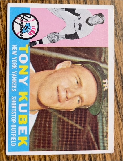 1960 Topps #83 Tony Kubek — front