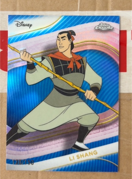 2025 Topps Chrome Disney #41 Li Shang — front