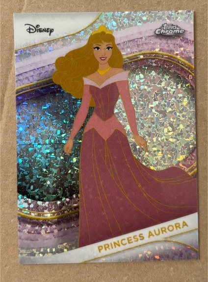 2025 Topps Chrome Disney #120 Princess Aurora — front