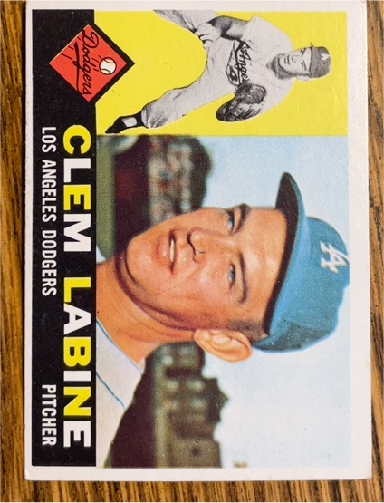 1960 Topps #29 Clem Labine — front