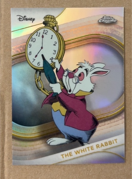 2025 Topps Chrome Disney #180 The White Rabbit — front