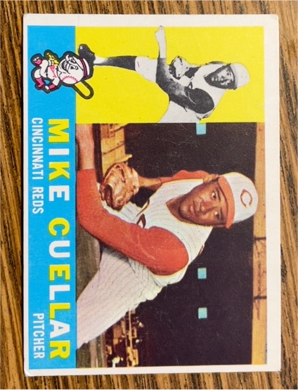 1960 Topps #398 Mike Cuellar — front