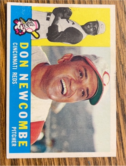 1960 Topps #345 Don Newcombe — front