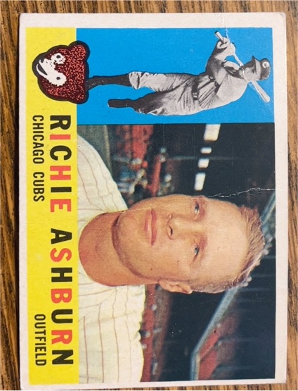 1960 Topps #305 Richie Ashburn — front