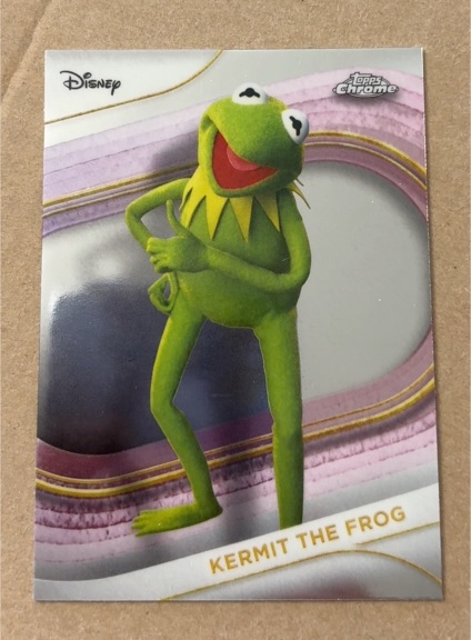 2025 Topps Chrome Disney #122 Kermit the Frog — front