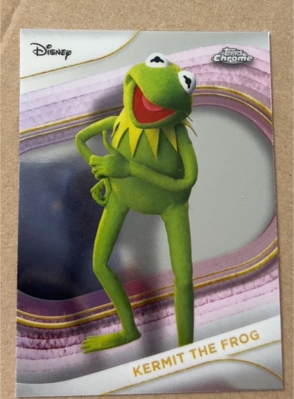 2025 Topps Chrome Disney #122 Kermit the Frog — front