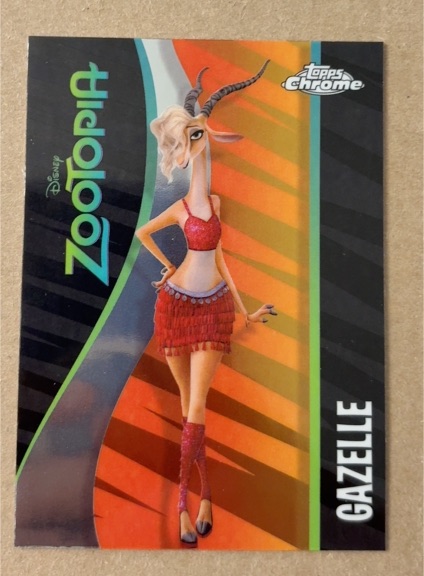 2025 Topps Chrome Disney Zootopia Icons #ZI-8 Gazelle — front