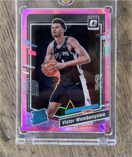 2023-24 Panini Donruss Optic #225 Victor Wembanyama — front