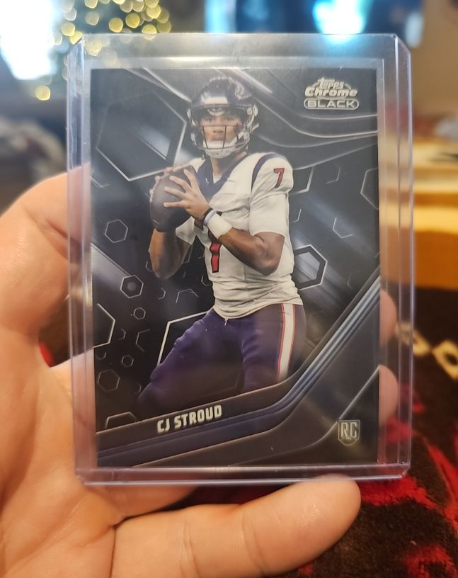 2023 Topps Composite Topps Chrome Black #120 CJ Stroud RC — front