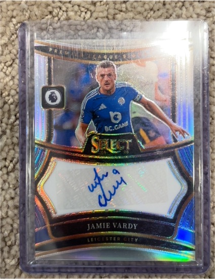 2024-25 Panini Select Premier League #11 Jamie Vardy — front