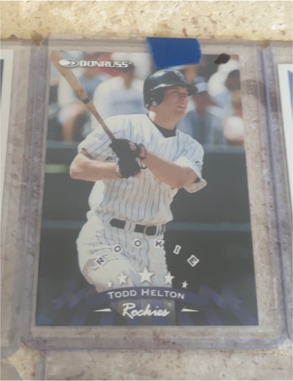 1997 Donruss #105 Todd Helton RC — front