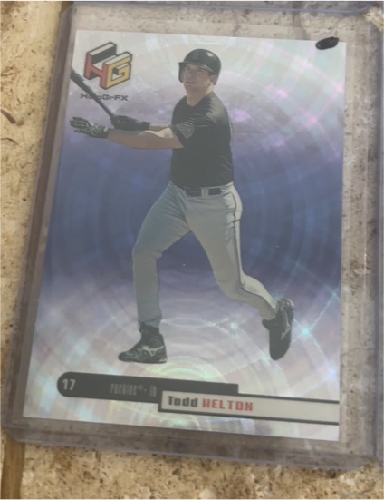 1999 Upper Deck HoloGrFX #20 Todd Helton — front