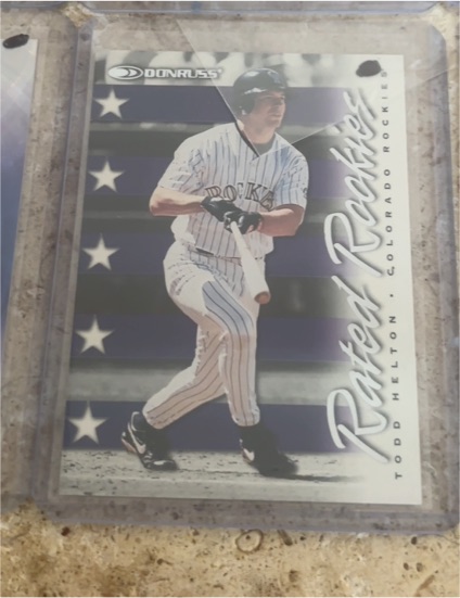 1998 Donruss Rated Rookies #18 Todd Helton — front