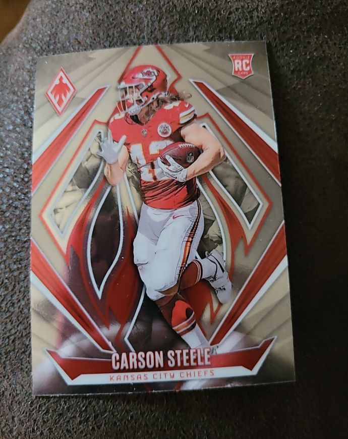 2024 Panini Phoenix #230 Carson Steele — front