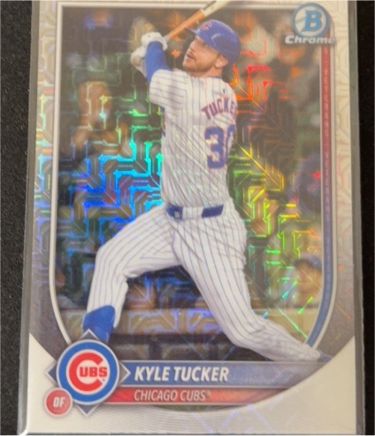 2025 Bowman Chrome #43 Kyle Tucker — front
