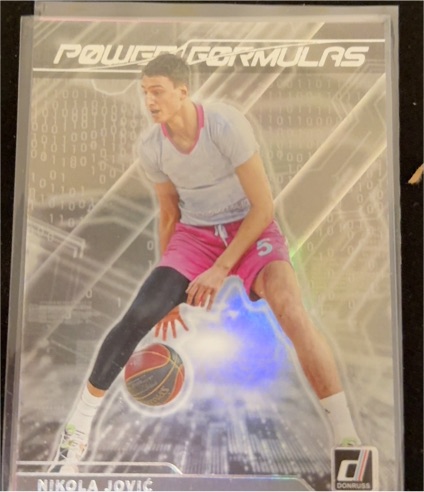 2022 Panini Chronicles Draft Picks #PF-JOV Nikola Jovic Power Formulas — front