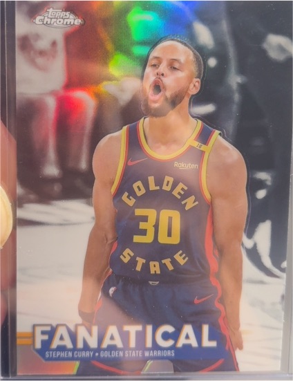 2025-26 Topps Chrome #FAN-14 Stephen Curry Fanatical — front