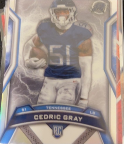 2024 Topps Resurgence #193 Cedric Gray — front