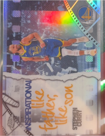 2025-26 Topps Chrome #IP-2 Stephen Curry Inspirational Insert — front