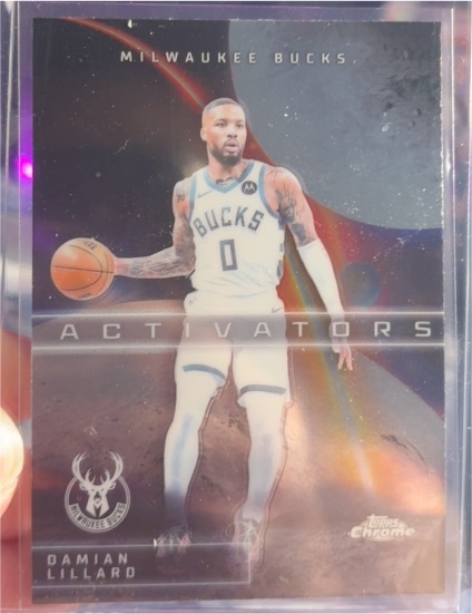 2025-26 Topps Chrome #AC-9 Damian Lillard Activators — front