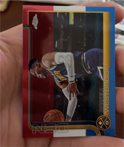 2025-26 Topps Chrome NBA #15 Russell Westbrook — front
