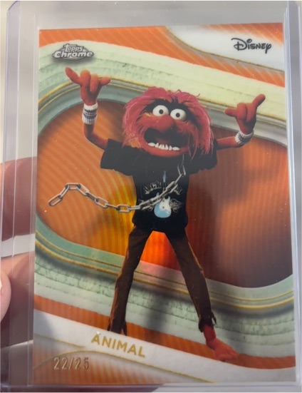 2025 Topps Chrome Disney #124 Animal — front