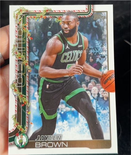 2025-26 Topps Holiday #H2 Jaylen Brown — front