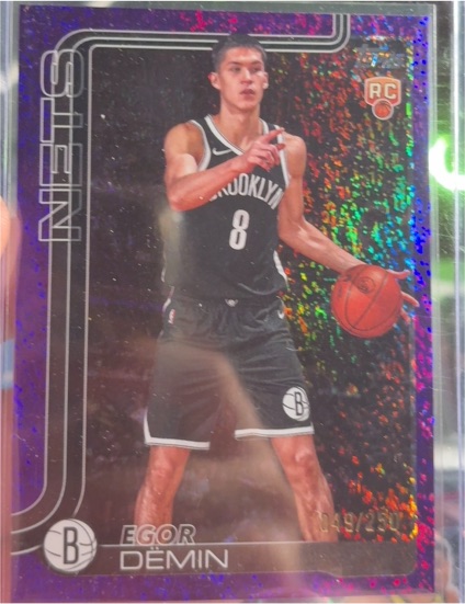 2025-26 Topps #208 Egor Demin — front