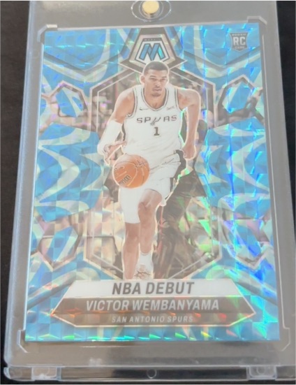 2023-24 Panini Mosaic NBA Debut #257 Victor Wembanyama — front