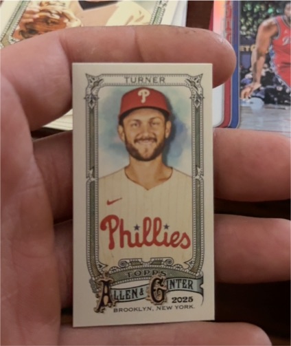 2025 Topps Allen & Ginter Mini #141 Trea Turner — front