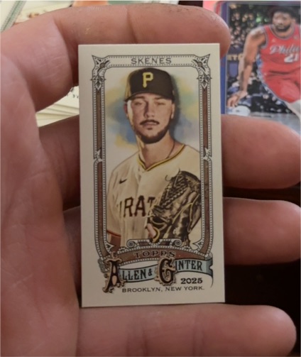 2025 Topps Allen & Ginter Mini #128 Paul Skenes — front