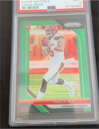 2018 Panini Prizm #201 Baker Mayfield — front