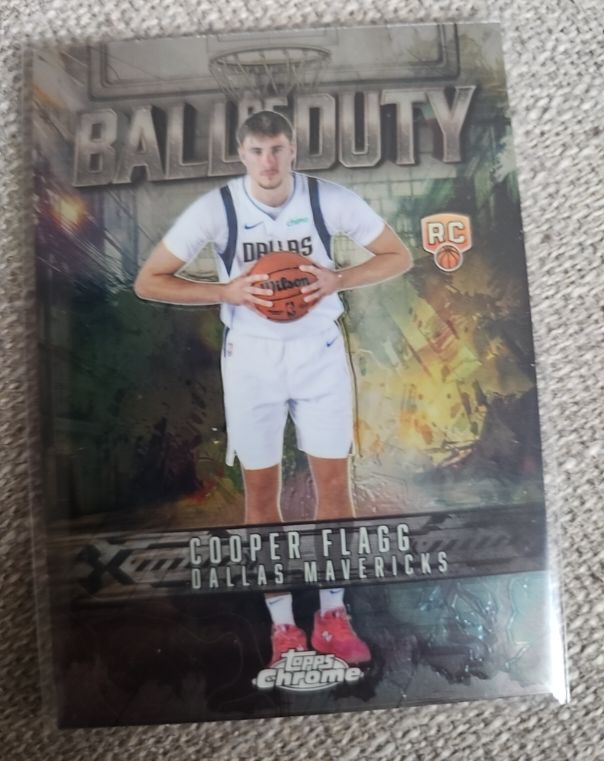 2025-26 Topps Chrome Ball of Duty #BD-21 Cooper Flagg — front