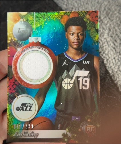 2025 Topps Holiday #PR-AI Ace Bailey — front