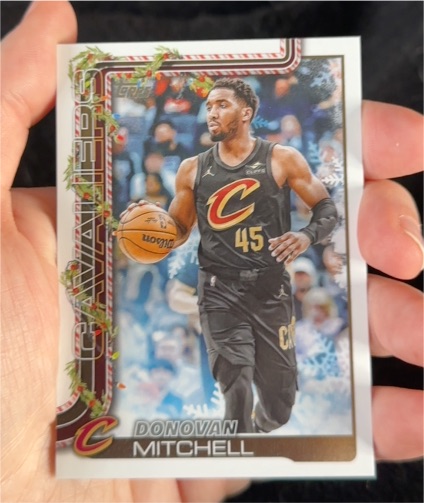 2025-26 Topps Holiday #H63 Donovan Mitchell — front